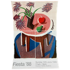 David Hockney, 'flowers, Apple & Pear On A Table, July 1986 thumbnail 2