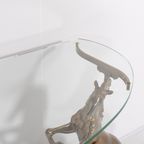 Italian Design Console Table With Casted Brass Horses thumbnail 7