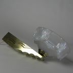 Art Deco Wandlamp Met Kap Van Opaliserend Glas, Jaren 30 thumbnail 10