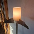 Italiaanse Design Vloerlamp Met Glazen Kap En Diffuser. thumbnail 10