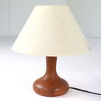 Vintage Heukerath Massief Teak Lamp thumbnail 10