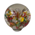 Handmade - Presumably Dutch (Leerdam)- Presse Papier / Paperweight- Floral Decor thumbnail 2