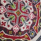 Vintage Rond Vloerkleed Wollen Vloerkleed thumbnail 8