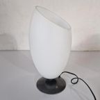 Vintage Glazen Design Tafel Lamp. thumbnail 9