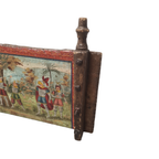 Antiek Siciliaans Beschilderd Wagenschot thumbnail 3