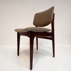 Set Massief Houten Deense Stoelen Met Skaileer, 1970’S thumbnail 9