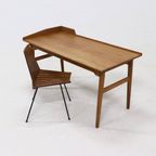 Rare Writing Table By Hans Wegner For Andreas Tuck Denmark 1960S thumbnail 14