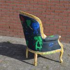 Kunstzinnige Barok Fauteuil thumbnail 4