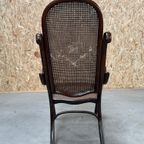 Michel Thonet Uniek Rond 1865 Armstoel thumbnail 15