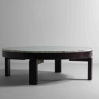 Vintage Rond Mid-Century Marmer Salontafel thumbnail 8