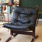 Siesta Fauteuil, Ingmar Relling, Zwart Leer thumbnail 5