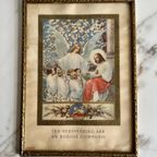Religieuze Prent; “Ter Herinnering Aan Uw Communie” thumbnail 9