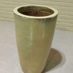 Xl Keramische Bloempot Planter, Olijfgroen, H 56 Cm thumbnail 12