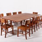 Large Danish Mid-century Modern Dining Set From Illums Bolighus, 1960’s thumbnail 8