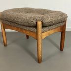 Vintage Deense Poef Hocker Jaren 60 Hocker thumbnail 3