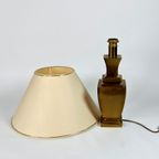 Hollywood Regency - Deknudt - Maison Jansen Stijl - Messing - Goud - Tafellamp - 80'S thumbnail 8
