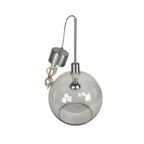 Ikea - Model Januari - Globe - Rookglas - Hanglamp - 1990'S thumbnail 4