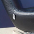 Vintage Design Fauteuil, Hjort Knudsen, Draai Fauteuil Stoel thumbnail 6