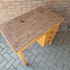 Bruynzeel Vintage Bureau Jaren 50 Bureautje Piet Zwart thumbnail 8