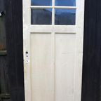 Mooie Eiken Deur Met Decoratief Geslepen Glas thumbnail 9