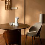 Dutchbone Barlet Tafel 120 Rond Walnoot | Van €1299, Nu thumbnail 2
