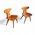 Set Of Two Chairs By Jacob Kielland-brandt For I. Christiansen, 1960s thumbnail 7