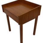 Vintage Teakhouten Bijzettafel Nachtkastje 60's Teak thumbnail 18