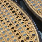 Set Van 4 Hoge Vintage Bentwood “long John” Thonet Design Stoelen thumbnail 6