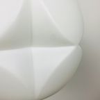 White Frosted Glass Artichoke Pendant Light Xl By Peill And Putzler thumbnail 5