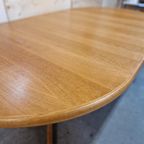 Xxl Vintage Deense Eettafel Uittrekbare Tafel Ronde Ovale thumbnail 17
