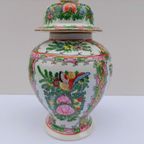 Vintage Chinese Gember Pot.famille Rose thumbnail 9