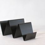 Minimalist Metal Magazine Rack thumbnail 4