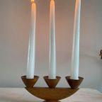 Vintage Houten Kandelaar thumbnail 7