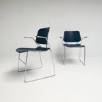 Stapelbare Matrix Krueger Stoel Van Thomas Tolleson, 1970's thumbnail 7