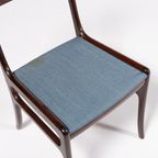 Ole Wanscher Dinning Chairs ‘Rungstedlund’ By Poul Jeppesen Møbelfabrik, 1950’S Denmark thumbnail 13