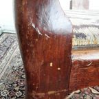 Antieke Barbier Stoel / Kappersstoel Biedermeier / Queen Ann. (Verstelbare Hoofdsteun thumbnail 21