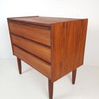 Vintage Danish Chestdrawer Teak Fineer Ladenkastje Deens thumbnail 8