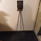 Antieke Contessa Nettel Altura 1921 Balgcamera Op Statief thumbnail 9