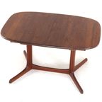 Ovalen 2x Verlengbare Eettafel Massief Teak Deens thumbnail 10