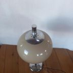 Vintage Guzzini Dijkstra Stijl Mushroom Space Age Lamp thumbnail 4