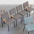 Set Van 8 Banne Eetkamerstoelen thumbnail 13