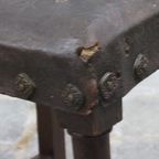 Set Of 3 Renaissance Chairs In Oak And Embossed Leather, 19Th Century, Belgium Prijs/Set thumbnail 3