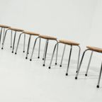 4 X Industrial Stool Dutch Design 1960s thumbnail 2