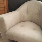 Leolux Carabita Fauteuil, Dutch Design Lounge Stoel, Wol thumbnail 7