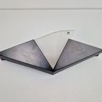 Postmodern G2 Vetri Murano Wandlamp Metaal Glas’80 Italy thumbnail 13