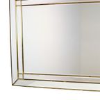 Grote Facetgeslepen Deknudt Spiegel Xl Hollywood Regency Design thumbnail 11