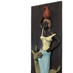 Vintage Zweeds Wandtableau Wandkeramiek thumbnail 3