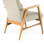 Vintage Fauteuil Herenmodel' Duivendrecht New Upholstery | 2 Stuks Op Voorraad thumbnail 8