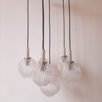 Vintage Cascadelamp | Jaren 60 Bollamp | Bubble Hanglamp thumbnail 3