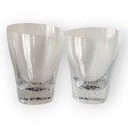 2 Waterglazen Limonadeglazen Siem Van Der Marel Leerdam thumbnail 2